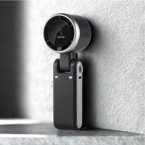GlowPulse™ TurboFan — Ventilateur Portable 3600mAh, 5Vitesses