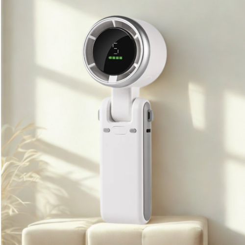 GlowPulse™ TurboFan — Ventilateur Portable 3600mAh, 5Vitesses